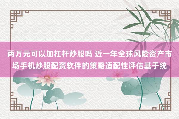 两万元可以加杠杆炒股吗 近一年全球风险资产市场手机炒股配资软件的策略适配性评估基于统